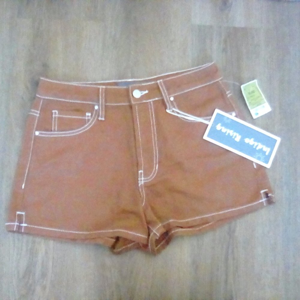 Ross, size 27, brown and white shorts